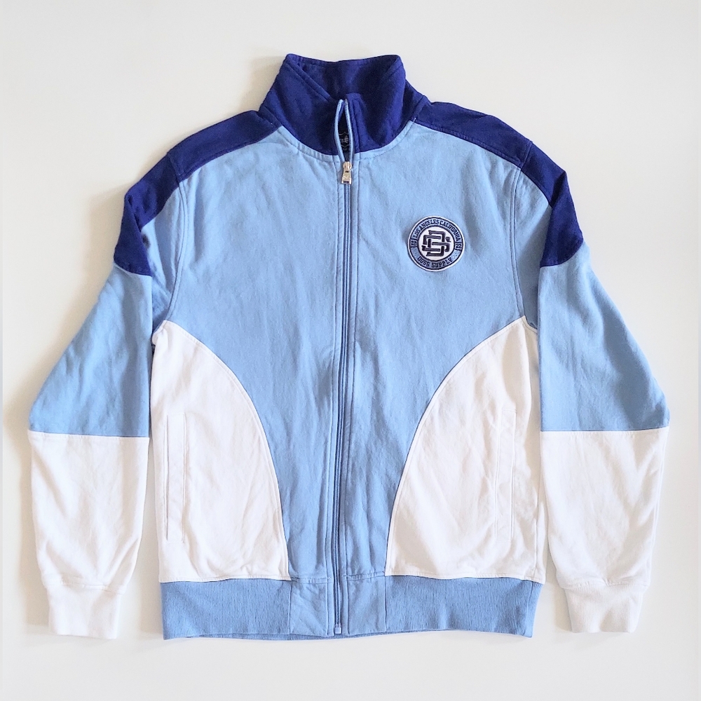 Dogg Supply by Snoop Dogg Fleece Full Zip Track Jacket Mens Size Small